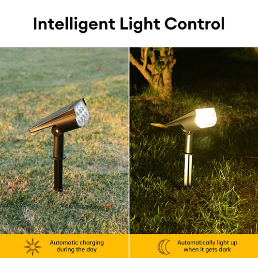 IP65 Solar LED Spotlight | Outdoor Lighting | Waterproof | Motion Sensor | Adjustable