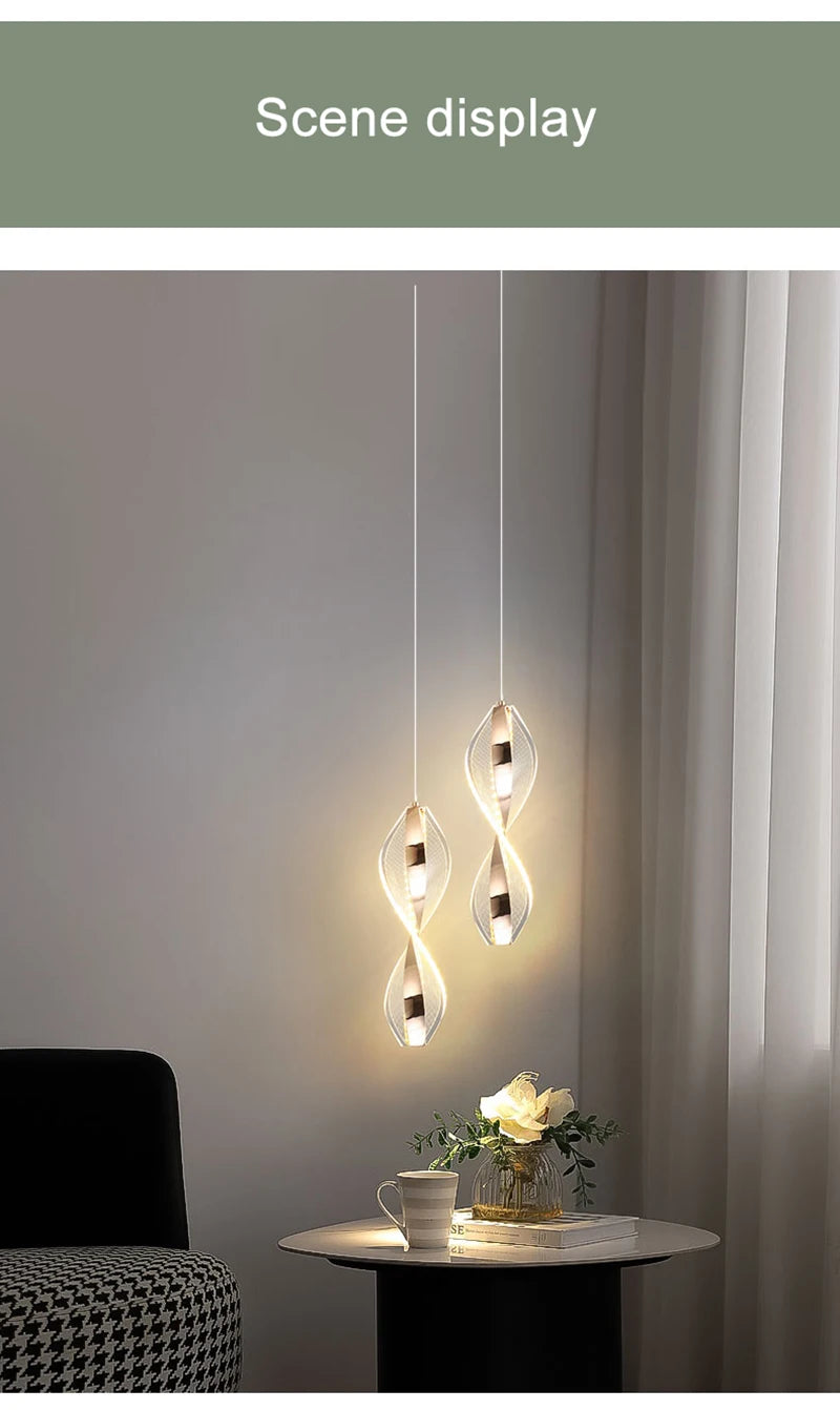 "Nordic LED Pendant Light – Modern Hanging Lamp for Living Room, Bedroom & Home Decor"