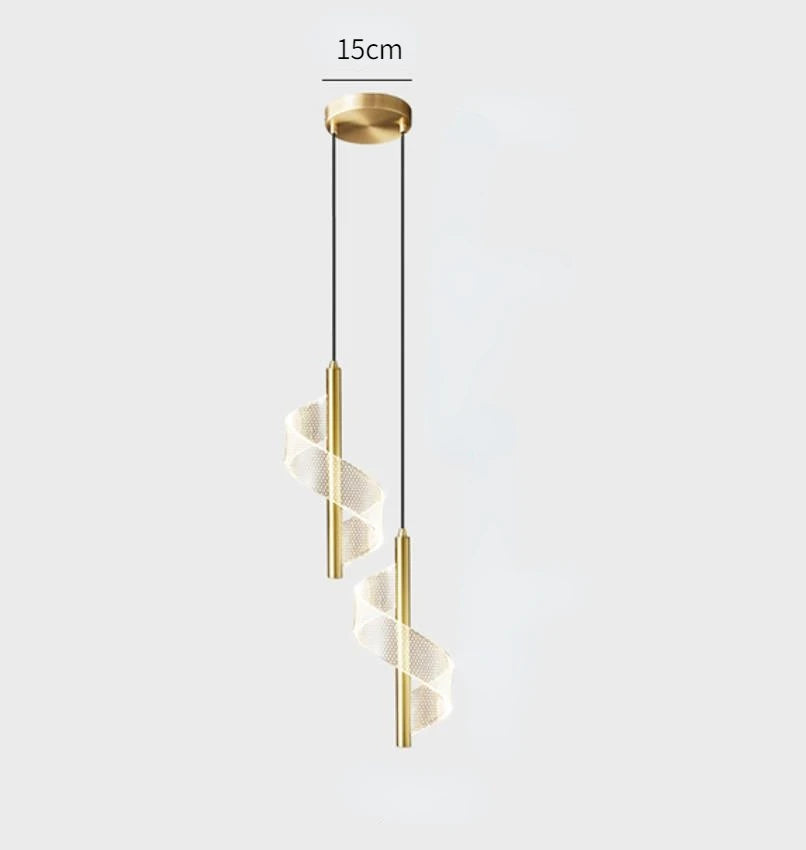 "Modern LED Pendant Lighting – Nordic Hanging Lamp for Bedroom & Hotel Decor"