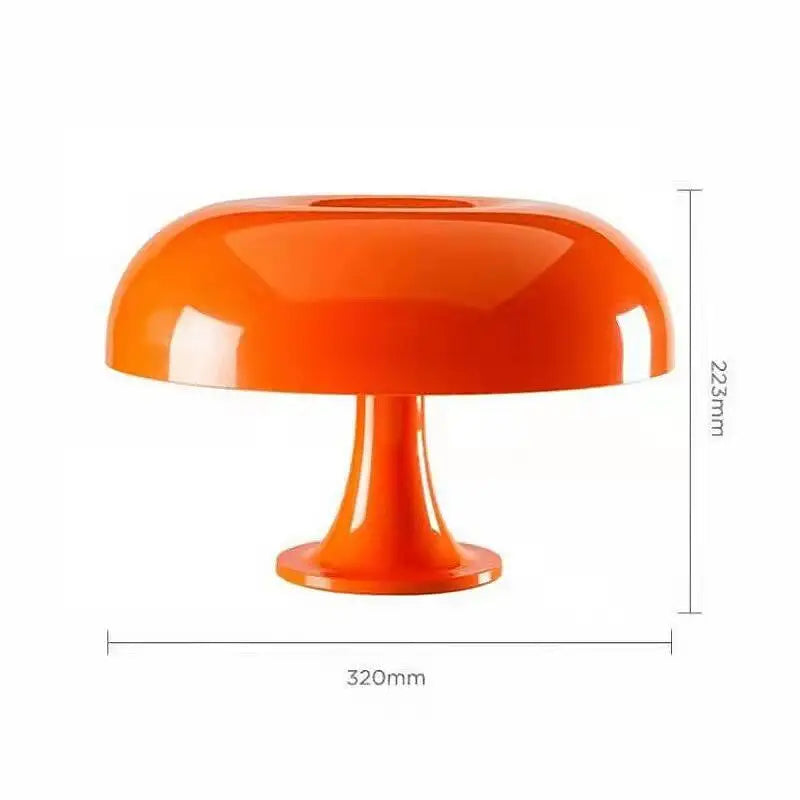 "Modern LED Mushroom Table Lamp – Minimalist Bedside & Living Room Lighting Decor"