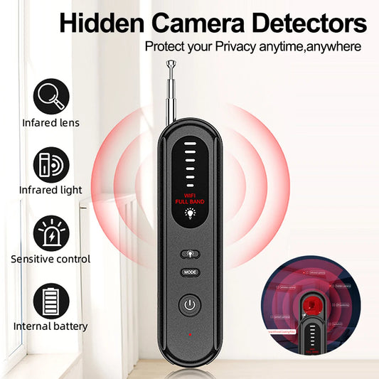 Hidden Camera Detector | GPS Tracker Finder | Anti-Spy Device | Wireless Signal Scanner | Privacy Protection