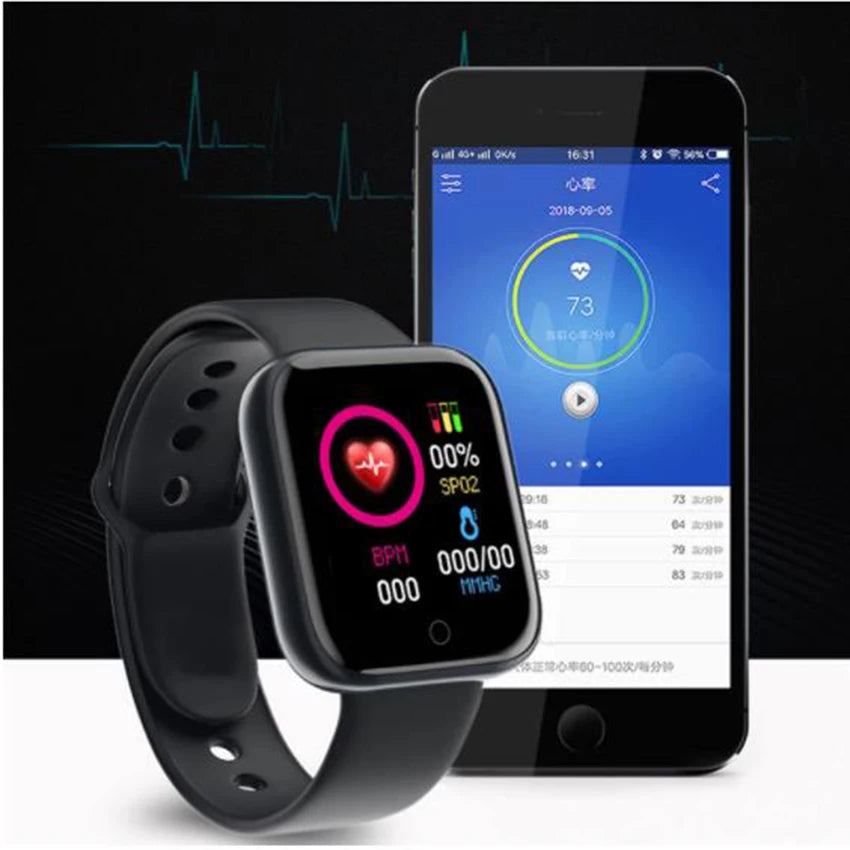 Children's Smart Watch | Fitness Tracker | Heart Rate Monitor | Step Counter | Bluetooth