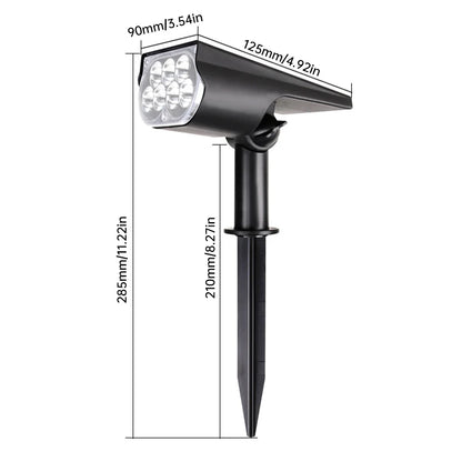 IP65 Solar LED Spotlight | Outdoor Lighting | Waterproof | Motion Sensor | Adjustable