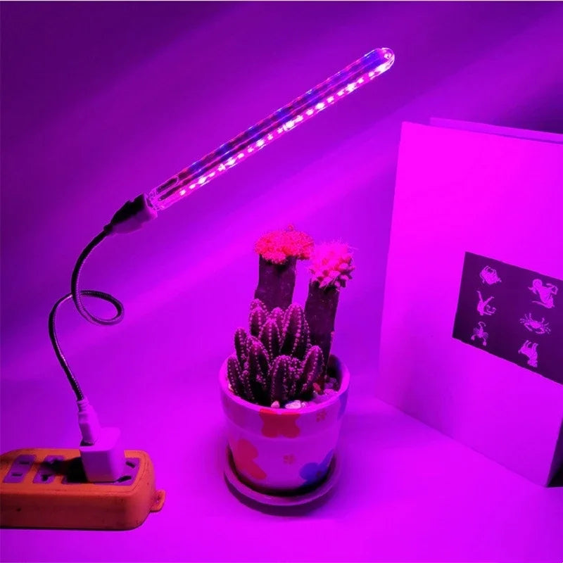 "5V USB Full Spectrum Plant Grow Light – Indoor Grow Lamp for Seedlings, Flowers, Hydroponics & Vegetables"