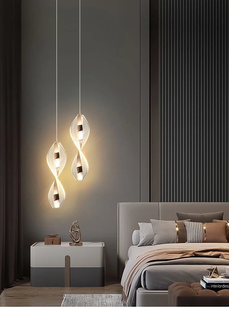 "Nordic LED Pendant Light – Modern Hanging Lamp for Living Room, Bedroom & Home Decor"