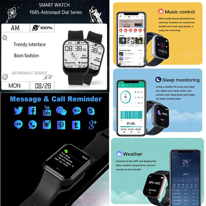 Children's Smart Watch | Fitness Tracker | Heart Rate Monitor | Step Counter | Bluetooth