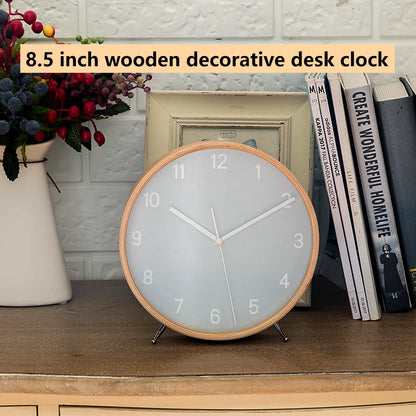 Wooden Wall Clock | Silent Quartz Movement | Modern Design | Home Decor | Living Room