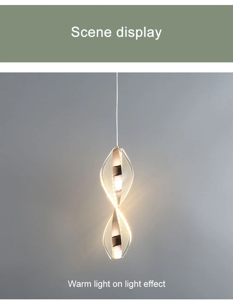 "Nordic LED Pendant Light – Modern Hanging Lamp for Living Room, Bedroom & Home Decor"