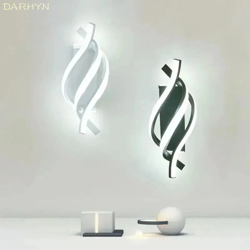 "Modern LED Wall Lamp – Creative Wall Sconce for Bedroom, Living Room, & Home Decor"