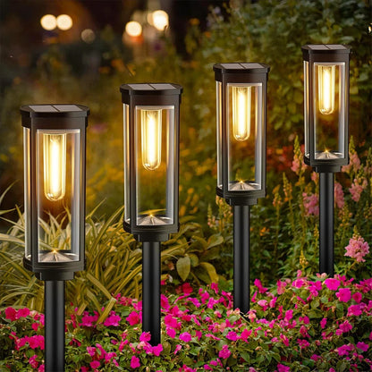 Solar Pathway Lights | Outdoor Lighting | Waterproof | Durable | Garden Decor