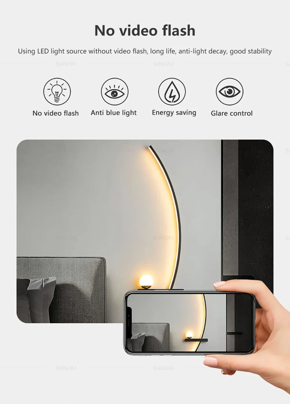 Modern LED Wall Lamp | Indoor Lighting | Bedroom | Living Room | Home Decor