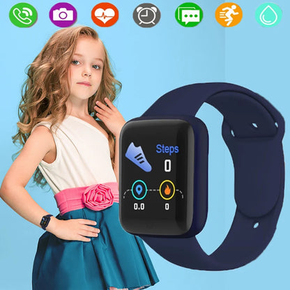 Children's Smart Watch | Fitness Tracker | Heart Rate Monitor | Step Counter | Bluetooth