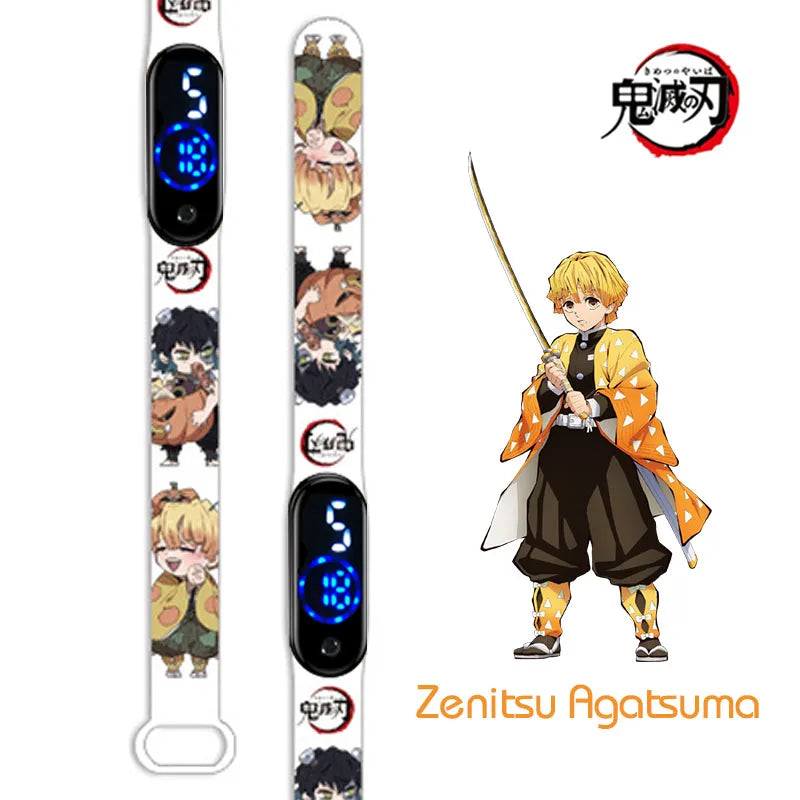 Demon Slayer Watch Band | Tanjirou Nezuko | Silicone | Anime | Watch Accessory