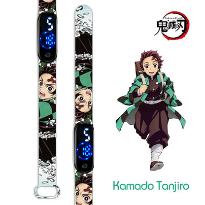 Demon Slayer Watch Band | Tanjirou Nezuko | Silicone | Anime | Watch Accessory