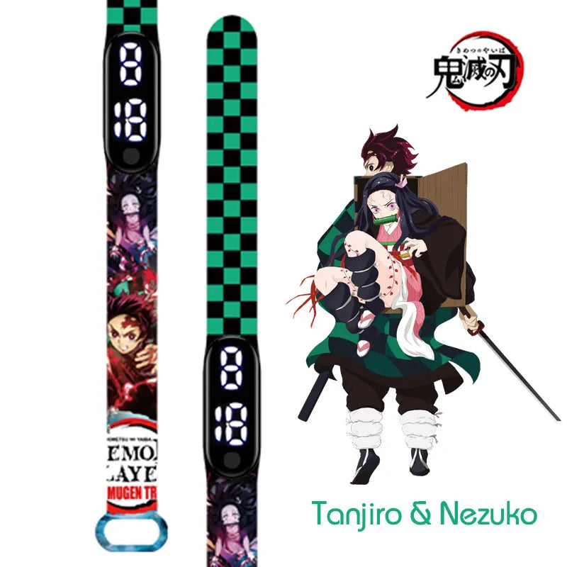 Demon Slayer Watch Band | Tanjirou Nezuko | Silicone | Anime | Watch Accessory