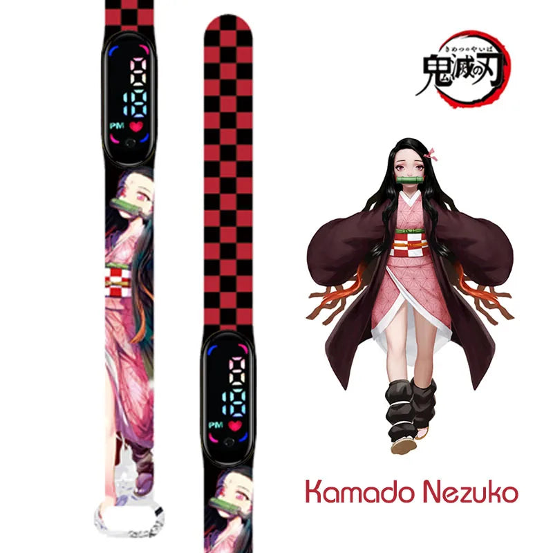 Demon Slayer Watch Band | Tanjirou Nezuko | Silicone | Anime | Watch Accessory