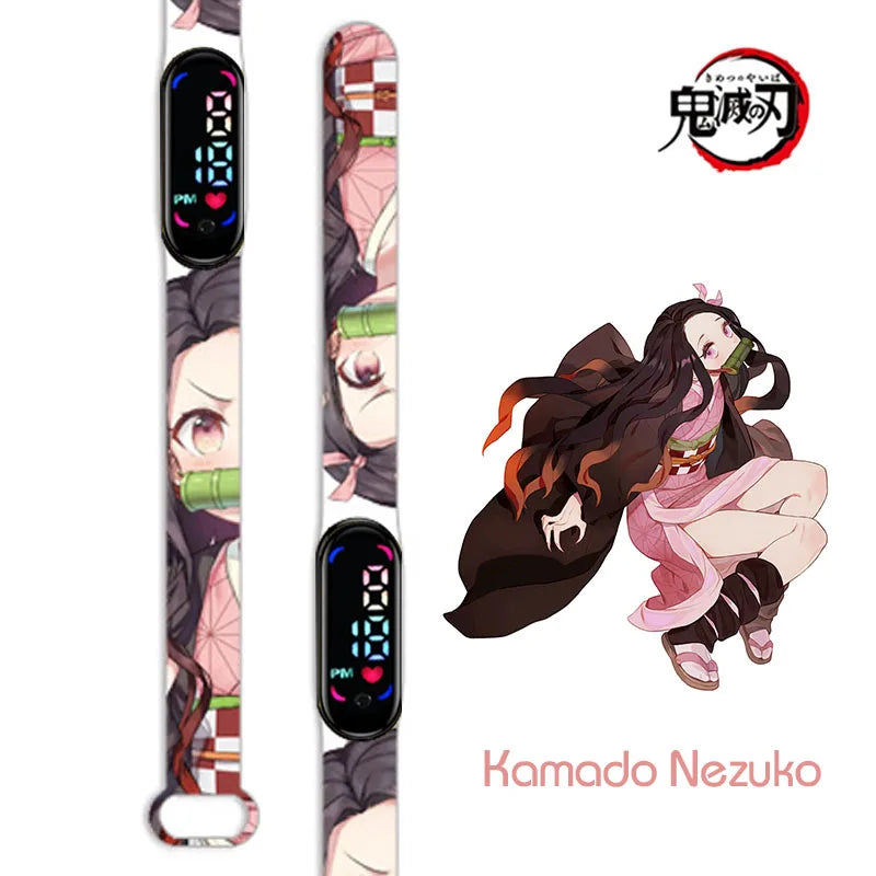 Demon Slayer Watch Band | Tanjirou Nezuko | Silicone | Anime | Watch Accessory