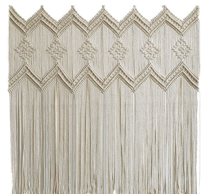 Nordic Boho Fringe Curtain-A Touch of Bohemian Chic