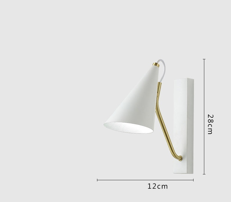 Nordic Minimalist Wall Lamp | Bedroom | LED | Modern Design | Warm Light | Easy Installation