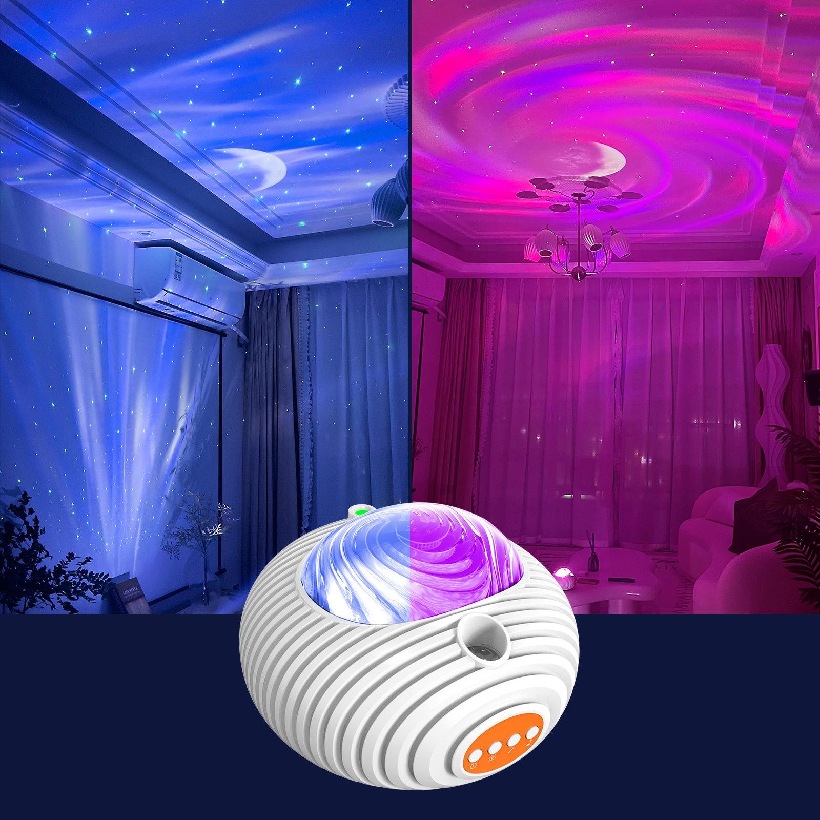 Double Effect Northern Lights Projector Lamp - Enchanting Aurora Borealis Experience