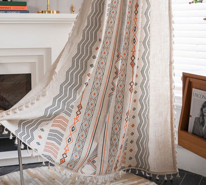 Boho Fringe Curtain-Add a Touch of Bohemian Chic