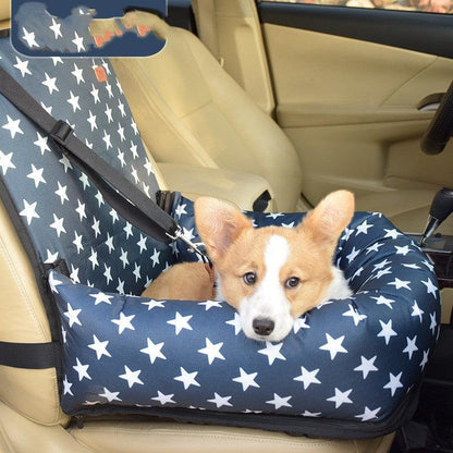 Pet Travel Car Seat â€“ Removable & Washable Travel Cushion for Pets