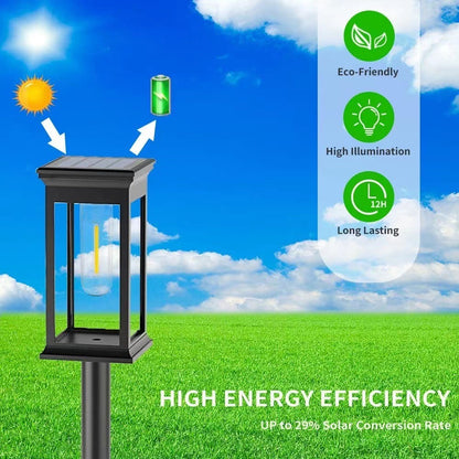 Solar-Powered Outdoor Lamp-Waterproof and Energy-Efficient