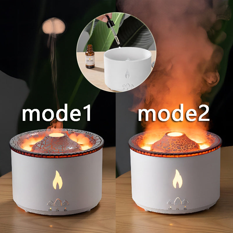 Creative Volcano Ultrasonic Essential Oil Humidifier - OptiChoice