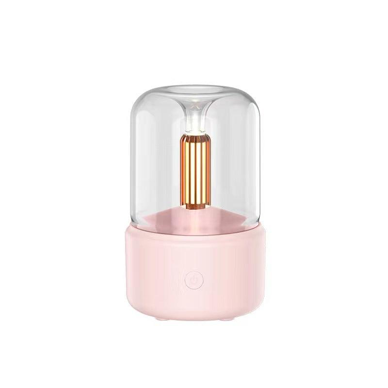 Atmosphere Candlelight Aroma Diffuser &lamp; Air Humidifier with LED Night Light - OptiChoice