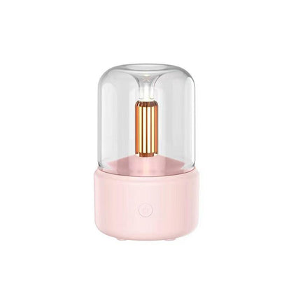 Atmosphere Candlelight Aroma Diffuser &lamp; Air Humidifier with LED Night Light - OptiChoice