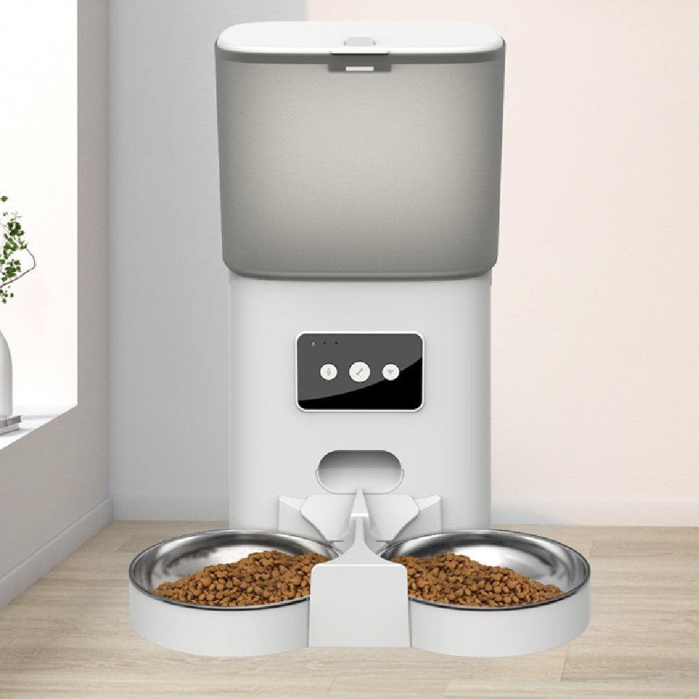 Dogs & Cats 6-Liter Dual Automatic Feeder - Convenient & Customizable Feeding - OptiChoice