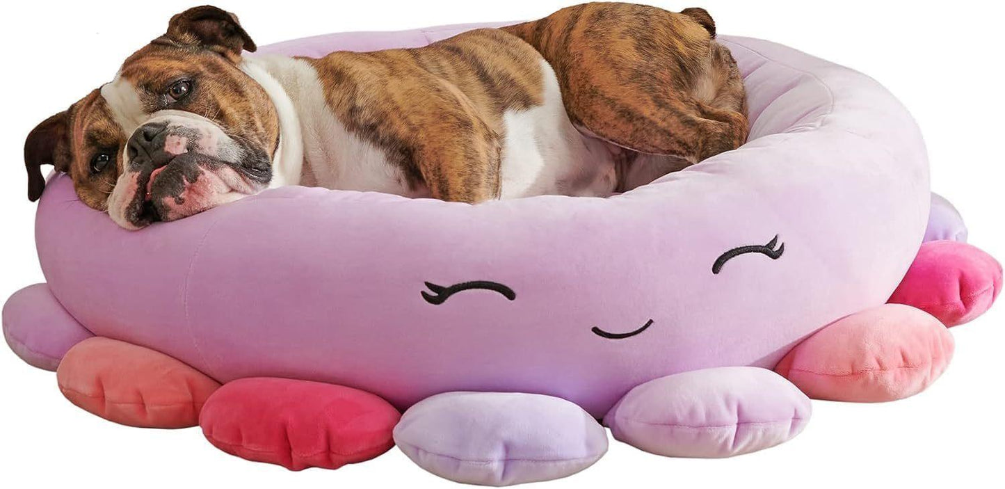 Groot ultrazacht huisdierbed – Gezellig Squishmallows-ontwerp voor katten en honden