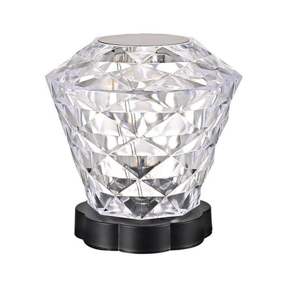 Rose Crystal Lamp Desk Light - Romantic Diamond Atmosphere LED Touch Lamp - OptiChoice