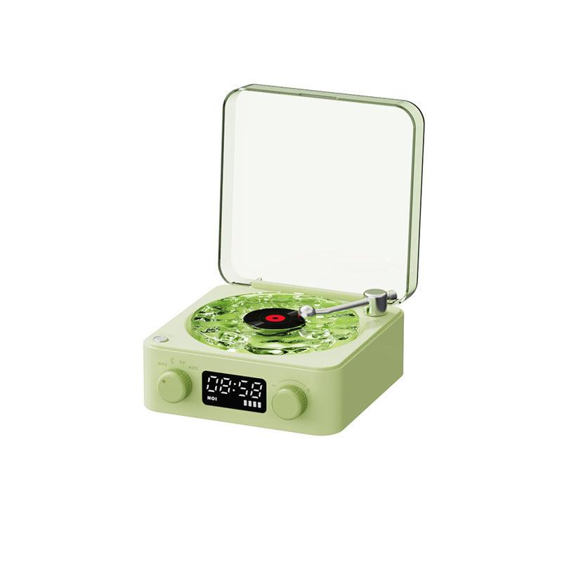 Bluetooth Record Player with Stereo Sound, White Noise & RGB Projection Lamp - OptiChoice