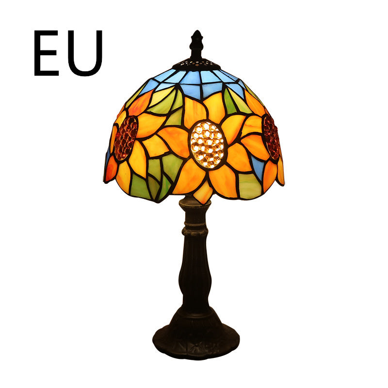 Retro Mosaic Glass Table Lamp - OptiChoice