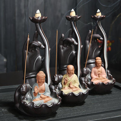 Ceramic Backflow Incense Burner-Create a Serene Atmosphere