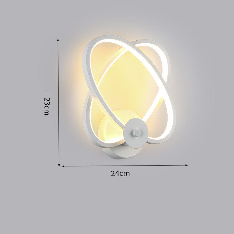 Modern Minimalist LED Wall Light | Geometric Design | Bedroom | Living Room | Home Decor