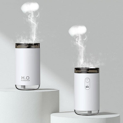 USB Smoke Ring Jellyfish Humidifier – Tranquil Mist for a Serene Space - OptiChoice