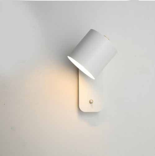 Bedroom Bedside Macaron LED Wall Lamp - Stylish & Minimalist Lighting for Modern Spaces