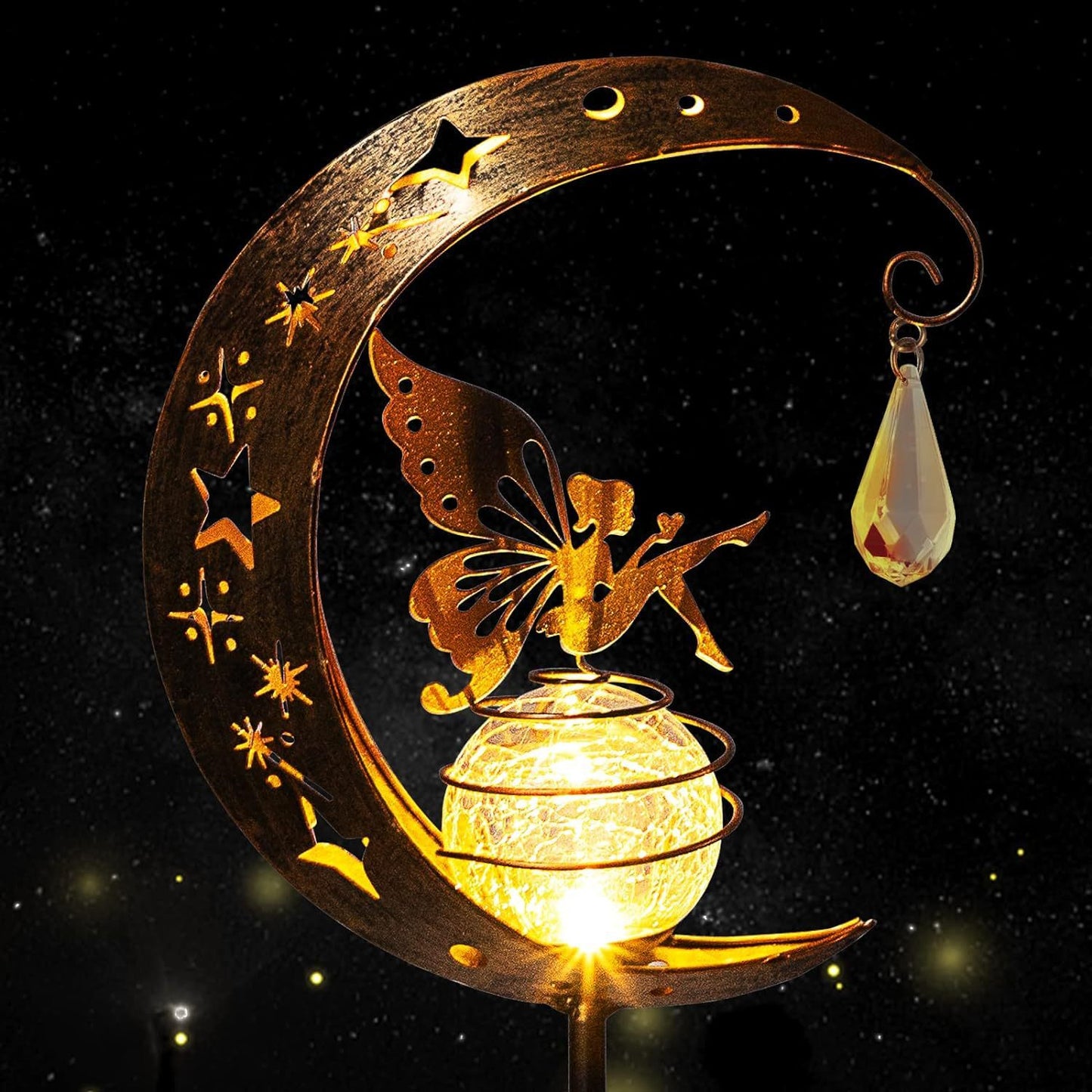 Solar Moon Fairy Lamp-Add a Touch of Magic