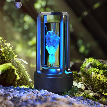 2-in-1 Acrylic Crystal Lamp & Bluetooth Speaker - OptiChoice