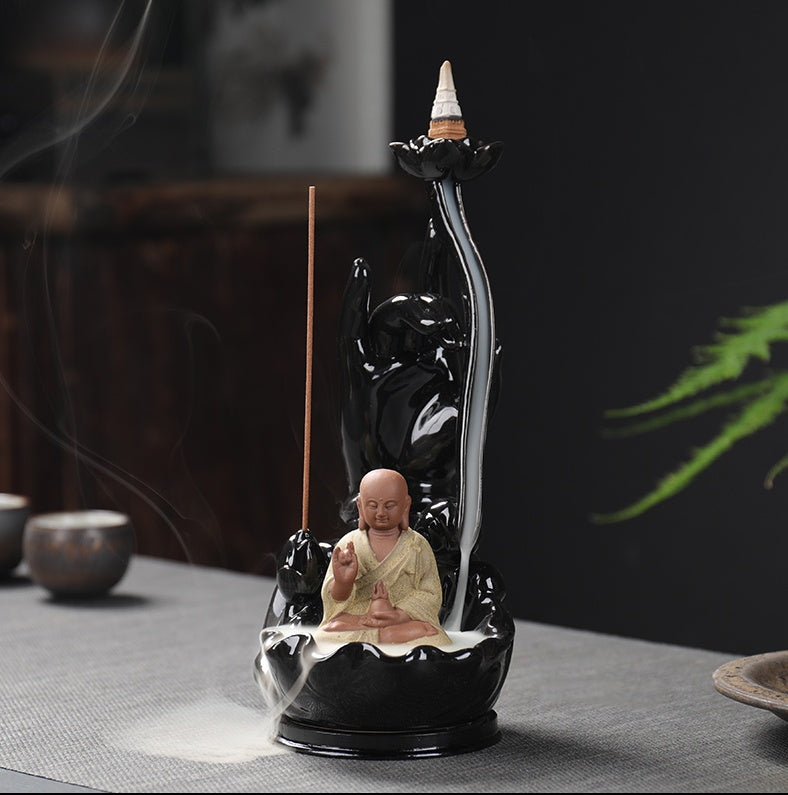 Ceramic Backflow Incense Burner-Create a Serene Atmosphere