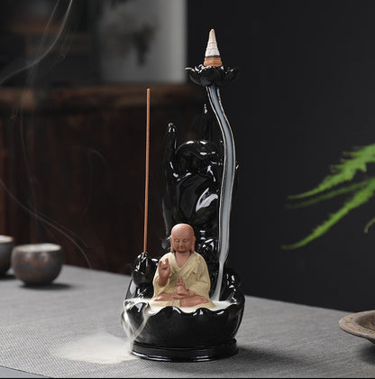 Ceramic Backflow Incense Burner-Create a Serene Atmosphere