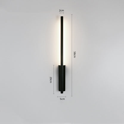 Modern Minimalist Wall Lamp | Golden | LED Lighting | Bedroom | Living Room | Home Decor