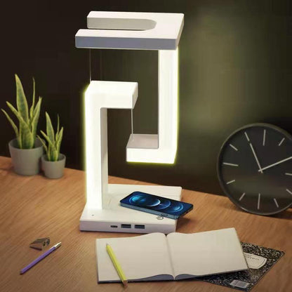 Smartphone Wireless Charging Suspension Table Lamp â€“ Innovative Illumination with Wireless Charging - OptiChoice