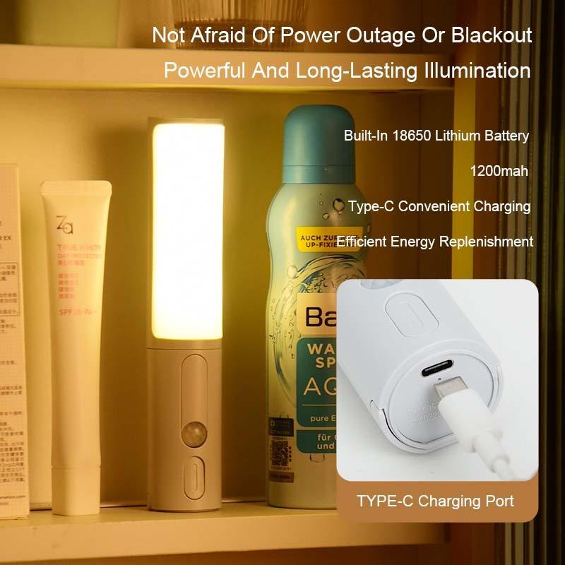 Multipurpose Human Motion Sensor LED Night Light | Rechargeable & Adjustable Color Temperature - OptiChoice