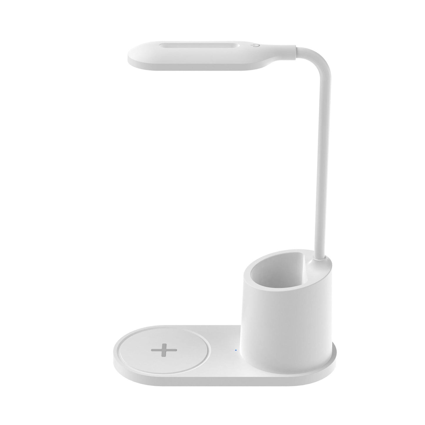 Multifunctional Mobile Phone Wireless Charging & Pen Holder LED Table Lamp â€“ Modern Minimalist Design - OptiChoice