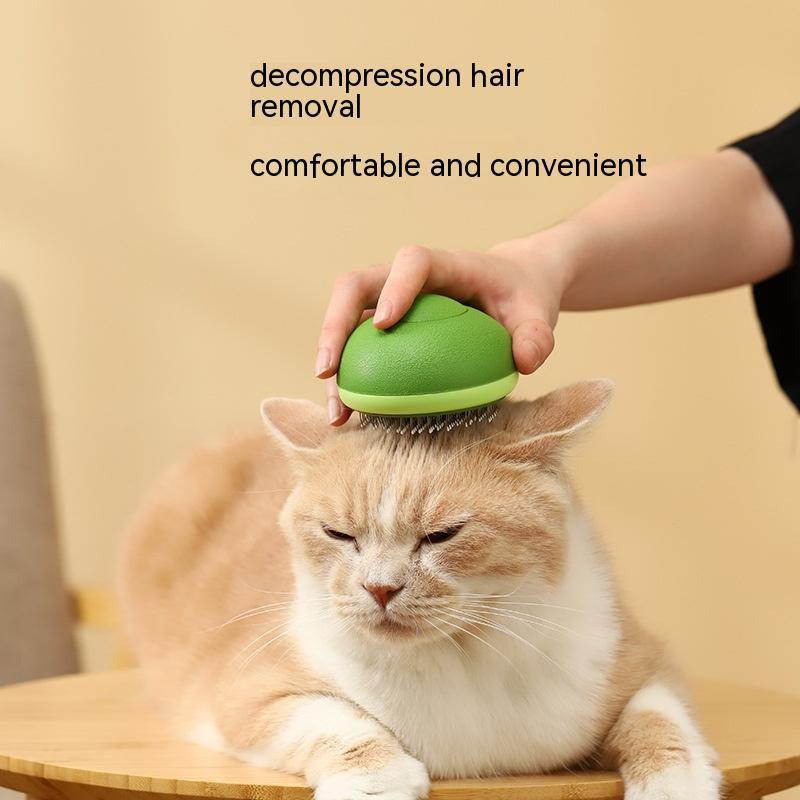 Avocado-Shaped Pet Grooming Tool: Gentle and Effective