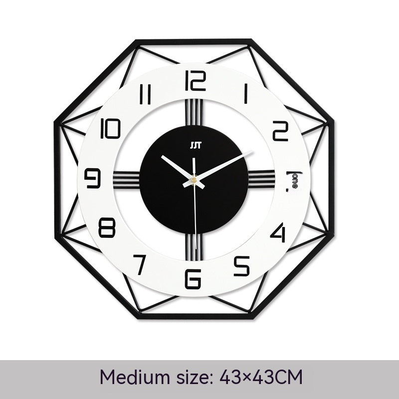 Nordic Minimalist Wall Clock | Silent | Modern Design | Home Decor | Living Room | Bedroom