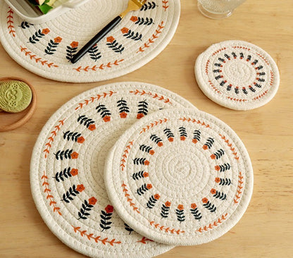 Nordic Cotton Placemat-A Stylish and Functional Addition